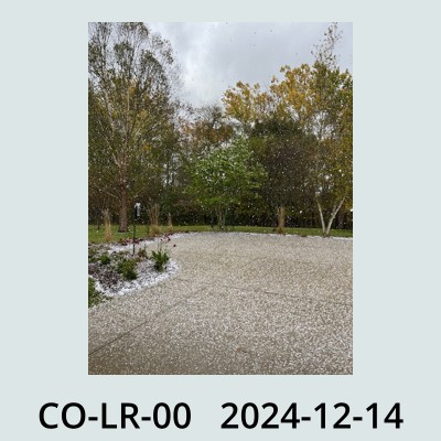 Hail Obs Photo