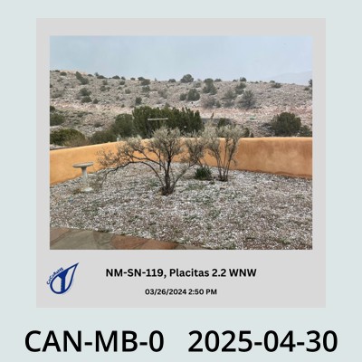 Hail Obs Photo