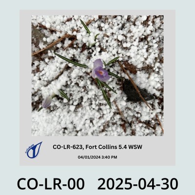 Hail Obs Photo