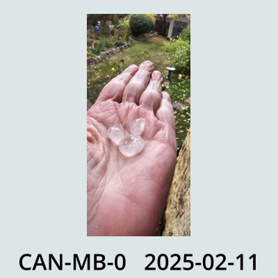 Hail Obs Photo